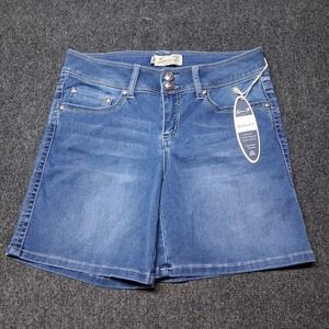 NWOT Seven7 Luxury‎ Skin-Fit Jean Shorts Blue Denim Size 6